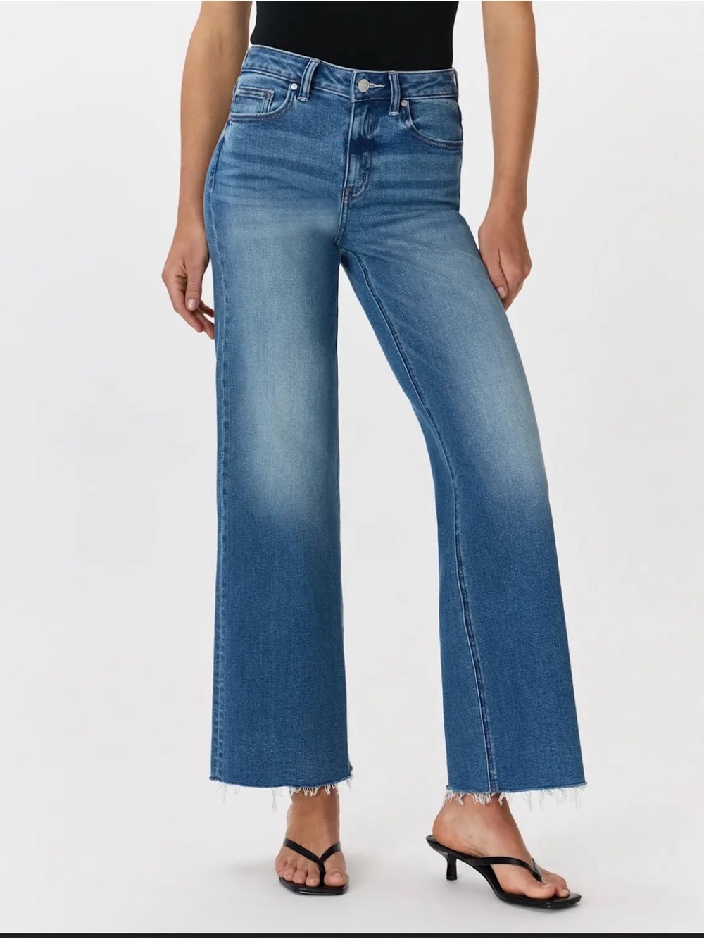 Quince Bella Stretch Wide Leg Jeans